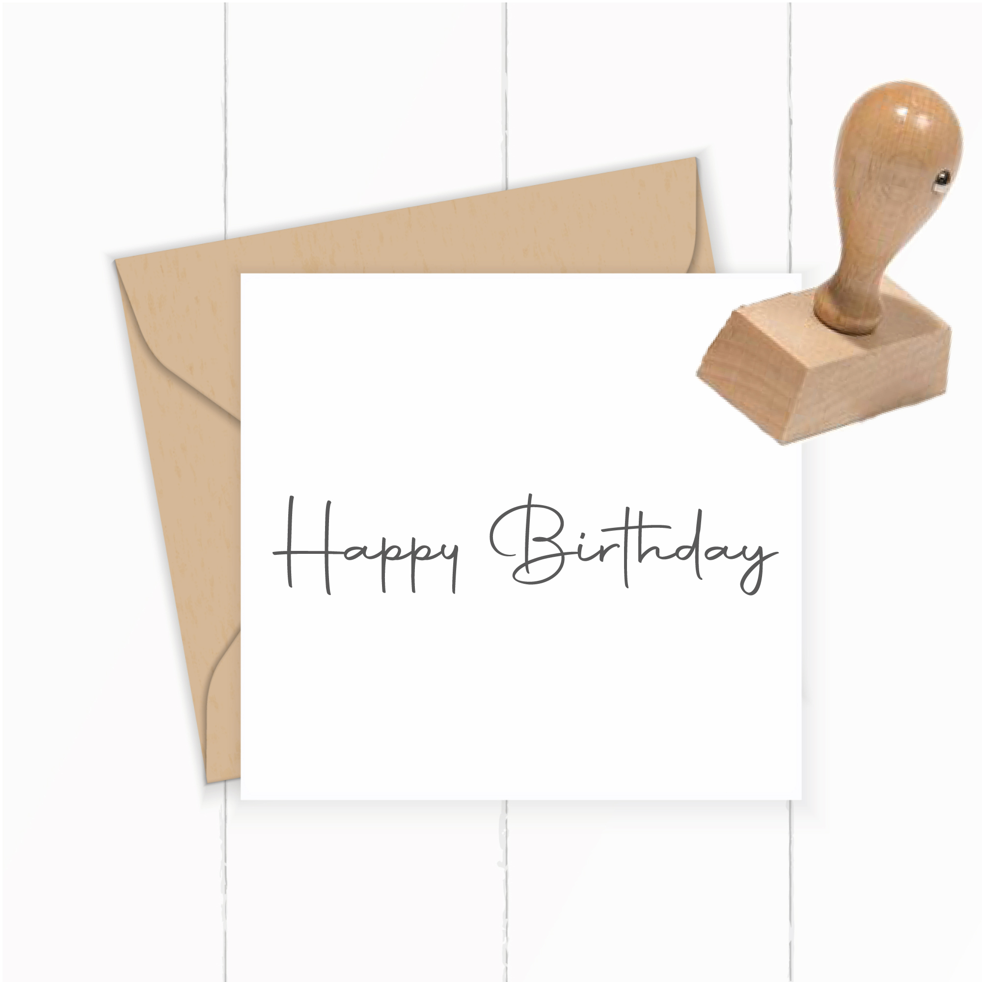 STEMPEL "Happy Birthday"