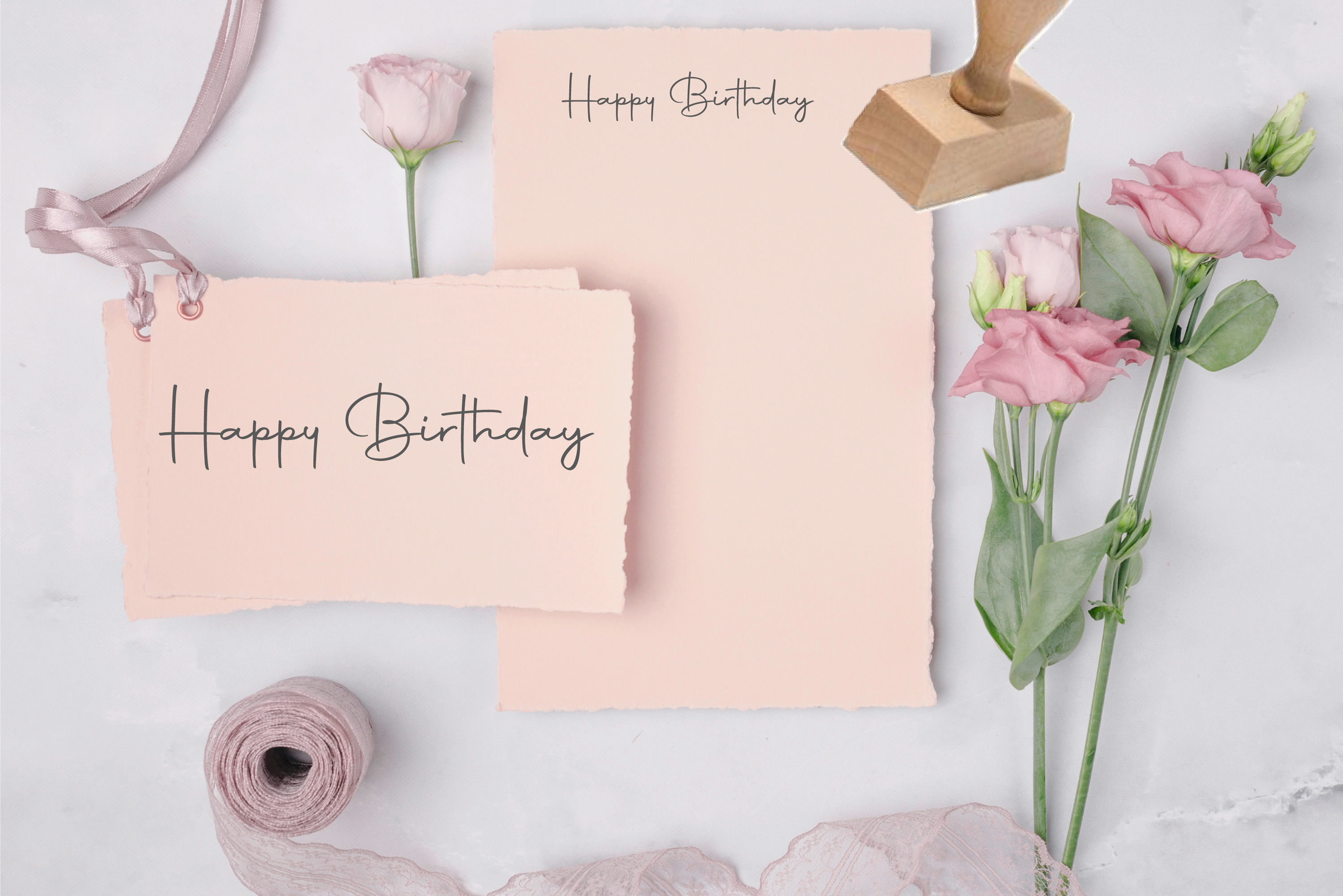 STEMPEL "Happy Birthday"