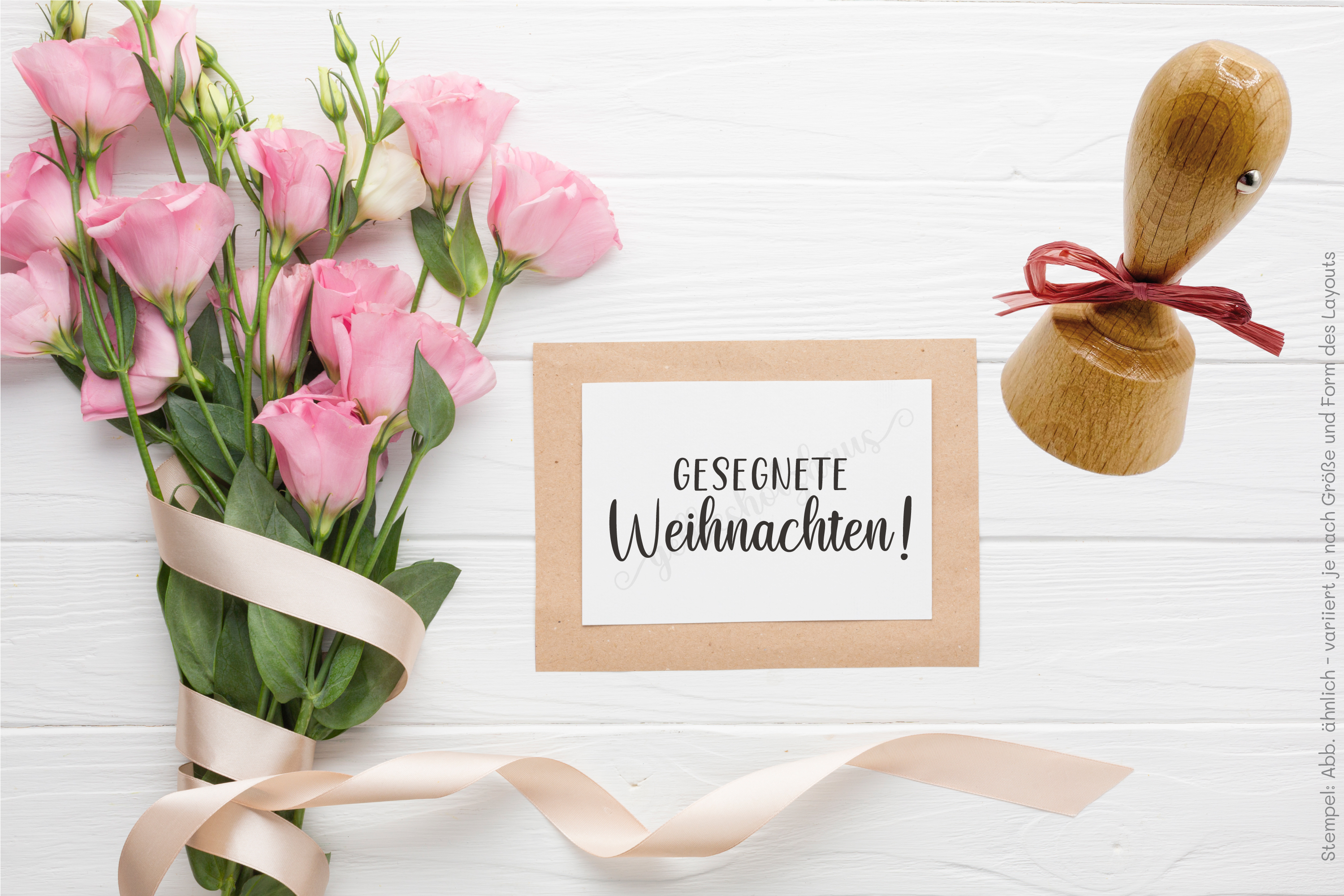 Segens STEMPEL "Gesegnete Weihnachten!"