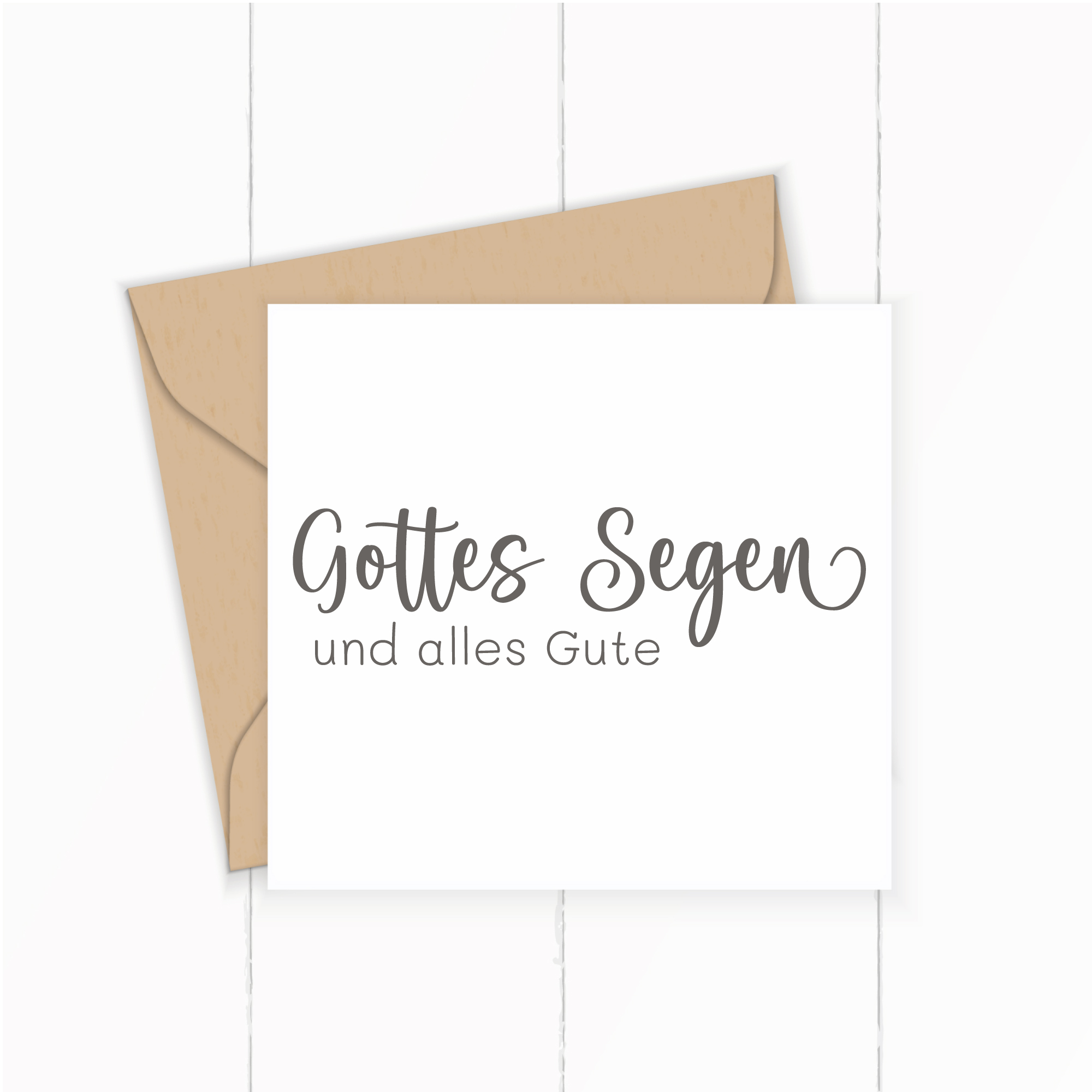 Segens - STEMPEL "Gottes Segen und alles Gute"