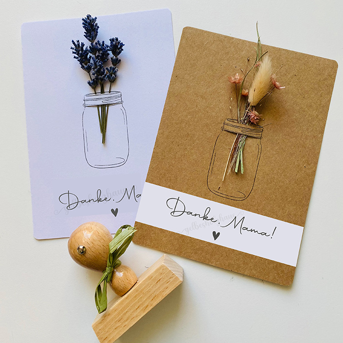 Muttertags - STEMPEL "Danke, Mama!" 