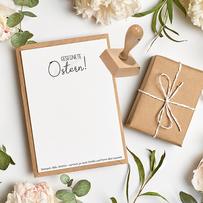 STEMPEL "Gesegnete Ostern!" 