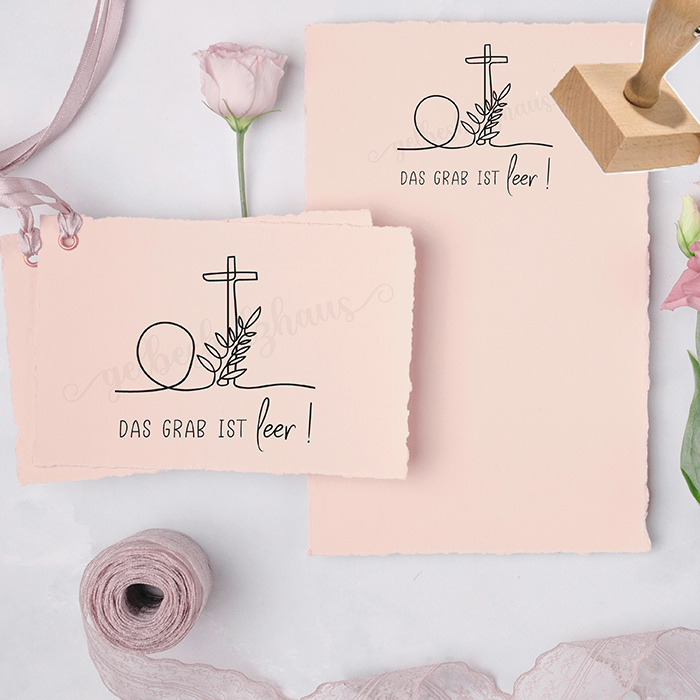 STEMPEL "Das Grab ist leer!" 