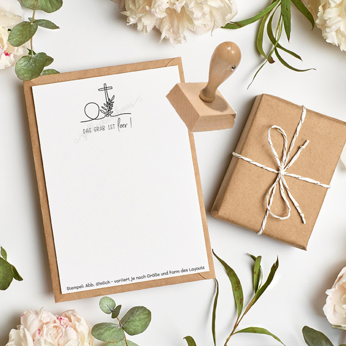 STEMPEL "Das Grab ist leer!" 