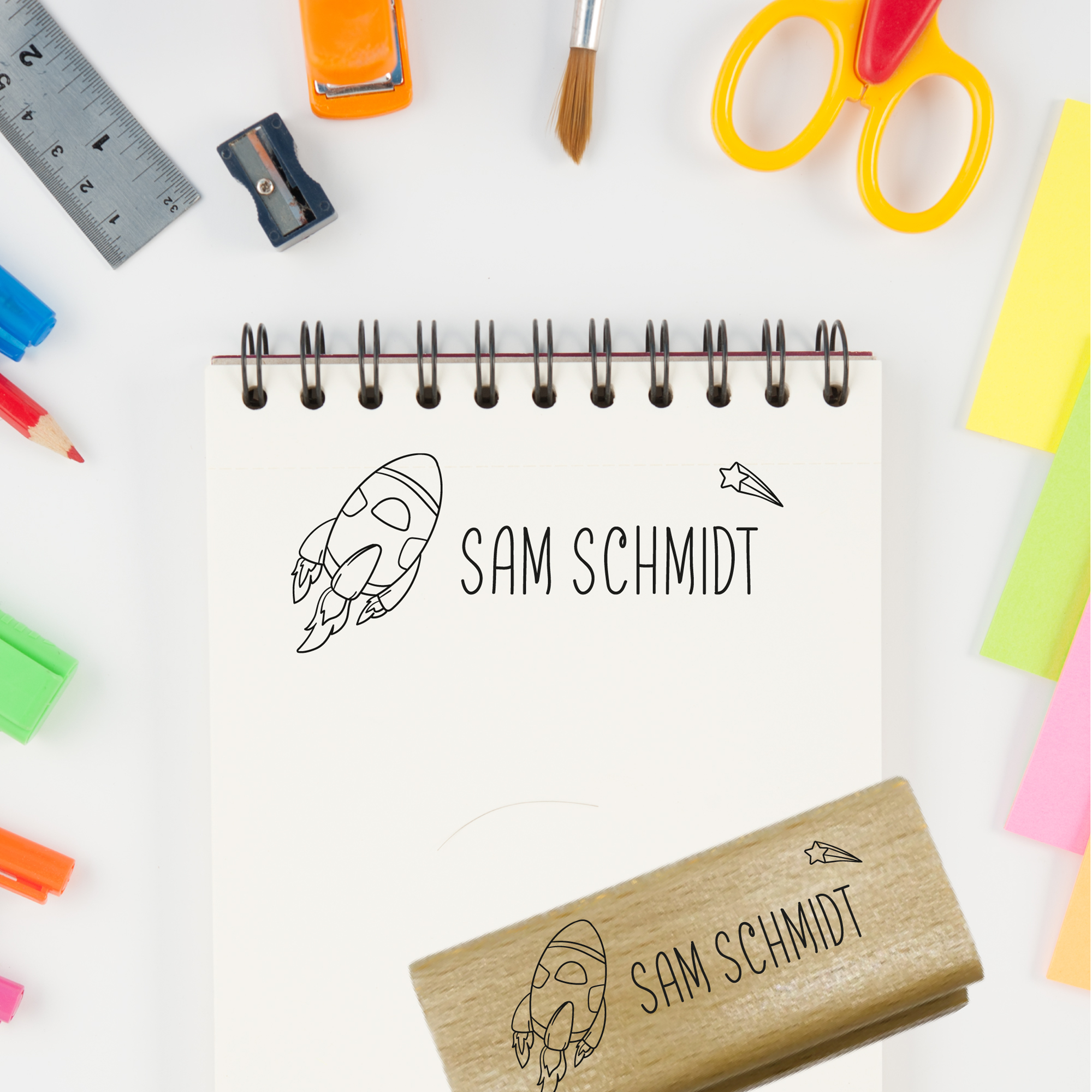 Dein individueller Namensstempel „Sam“ | 59 x 22 mm