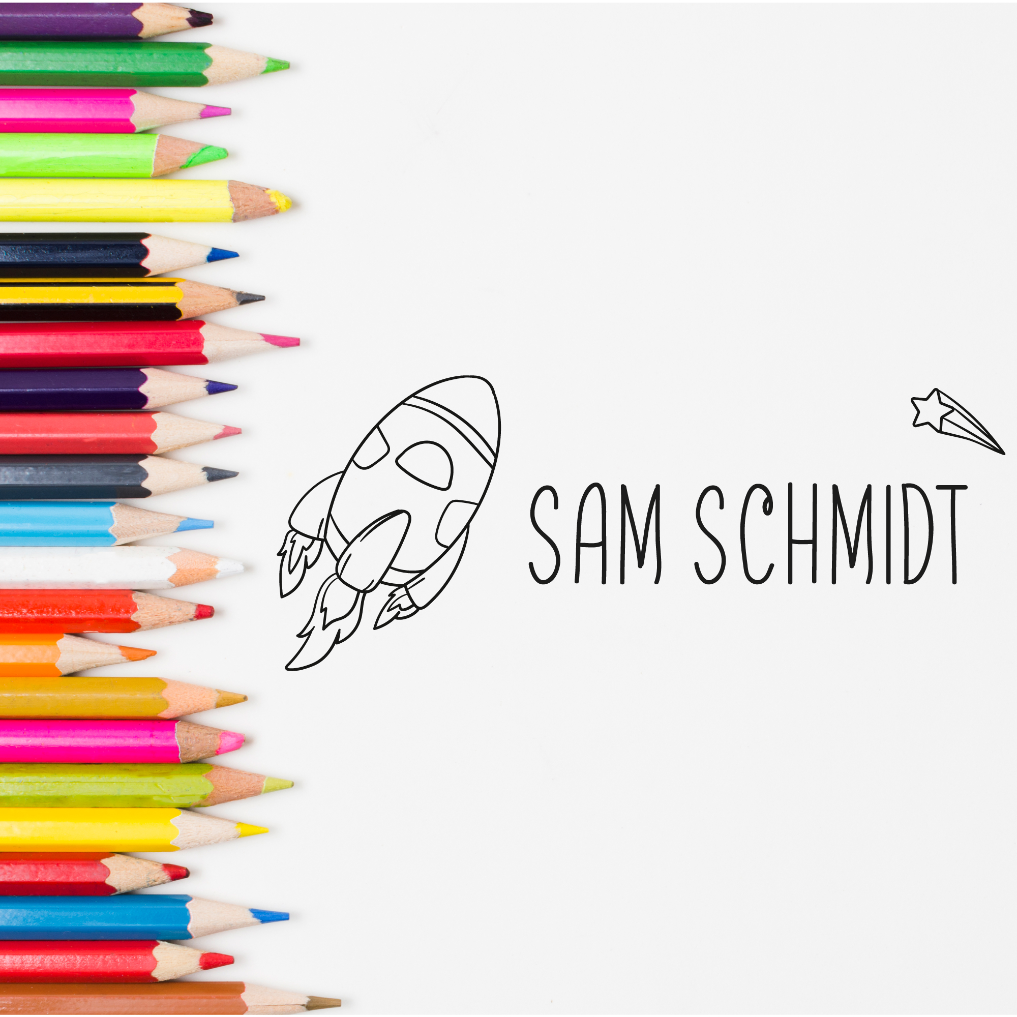 Dein individueller Namensstempel „Sam“ | 59 x 22 mm