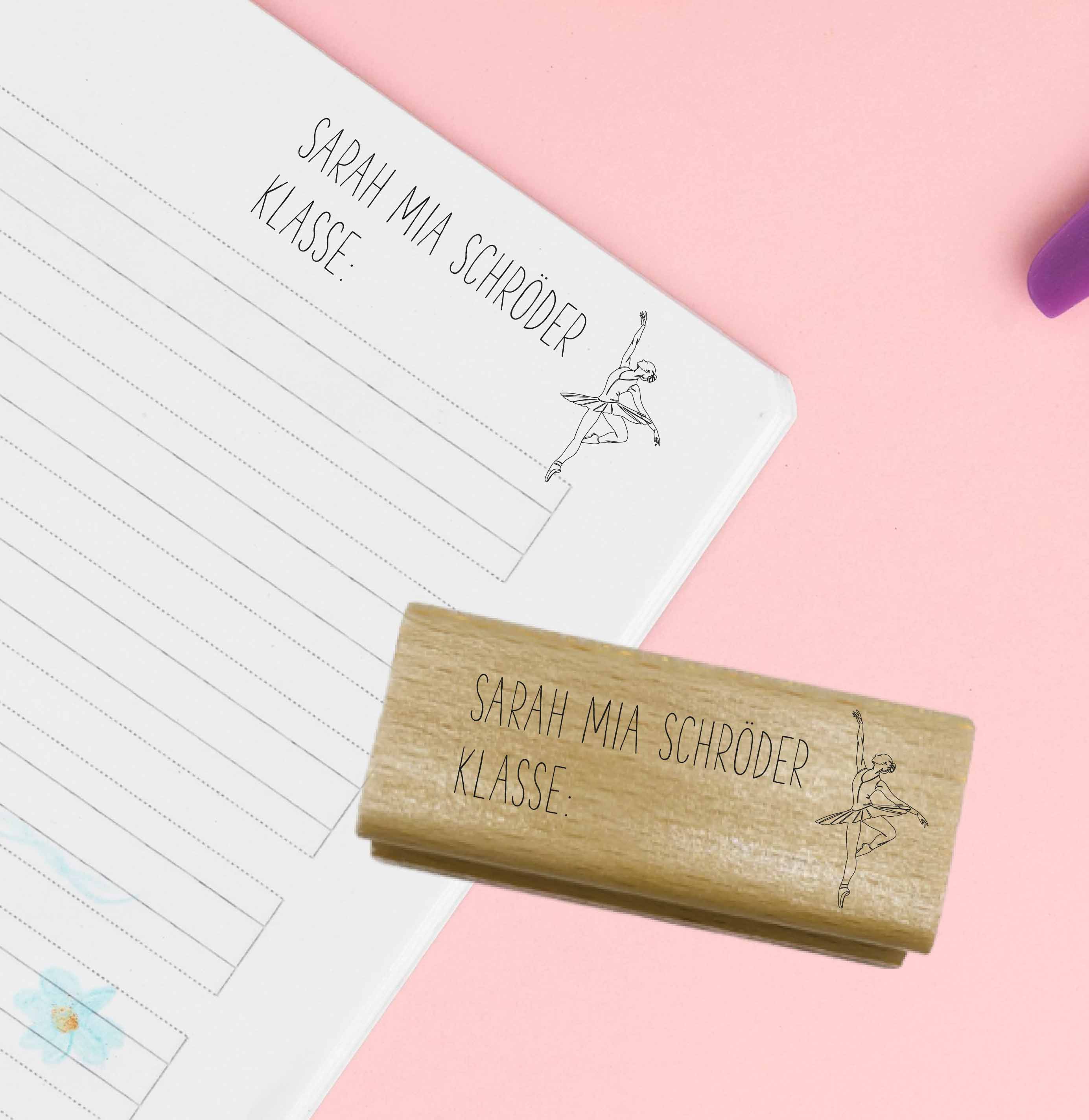 Dein individueller Namensstempel „Sarah“ | 59 x 22 mm