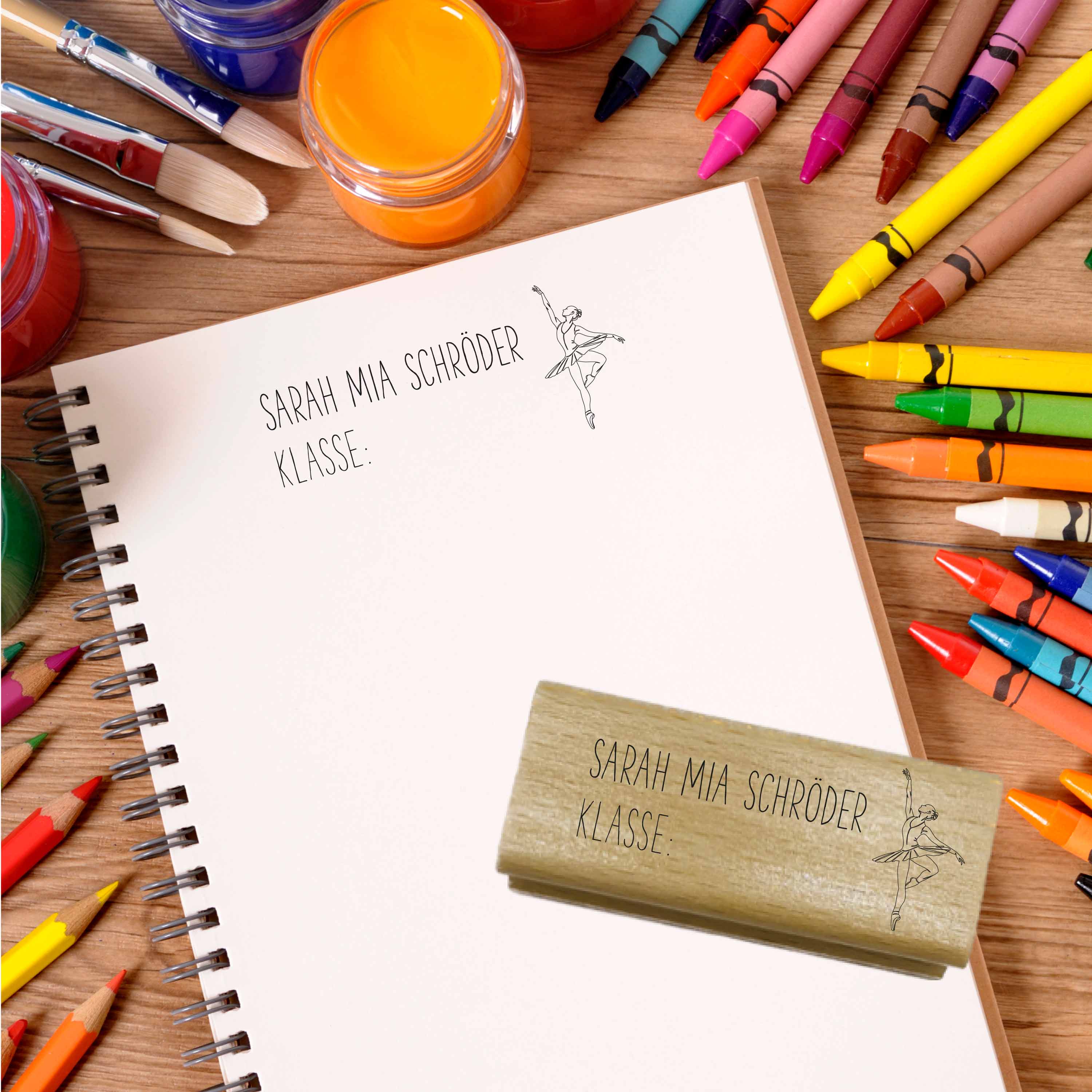 Dein individueller Namensstempel „Sarah“ | 59 x 22 mm