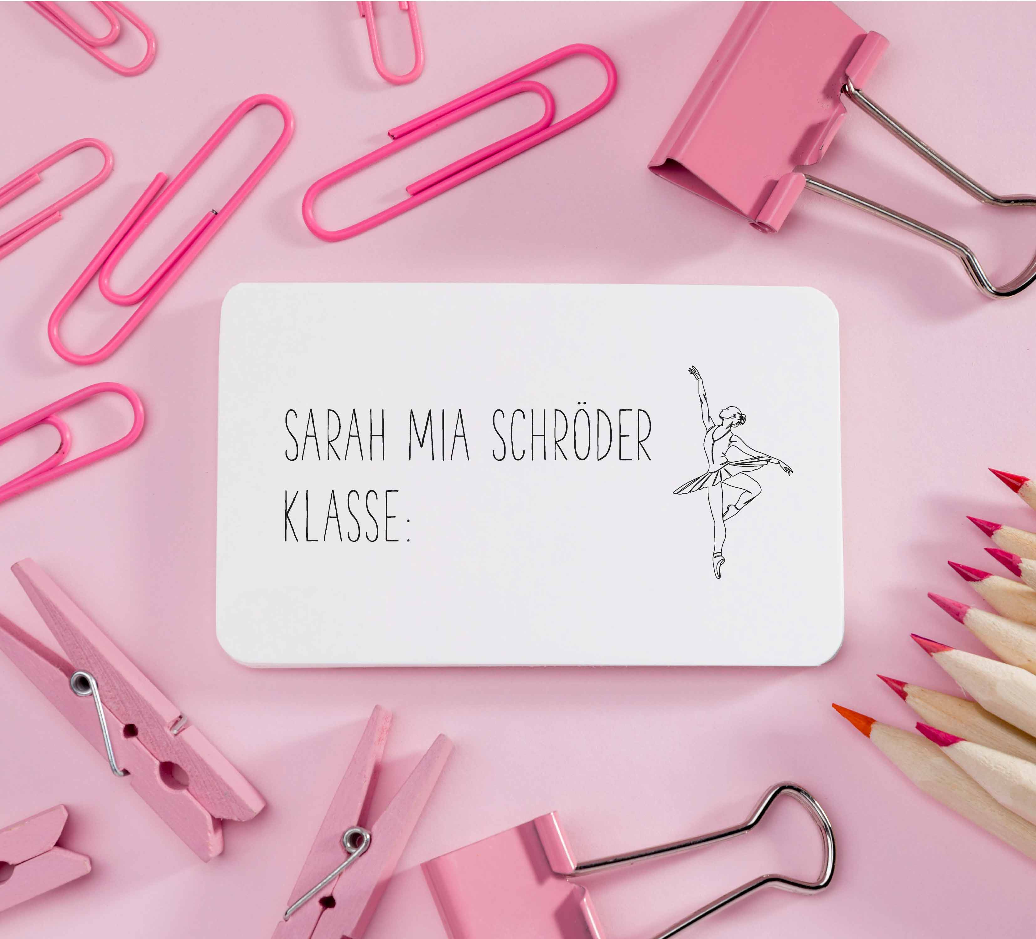 Dein individueller Namensstempel „Sarah“ | 59 x 22 mm
