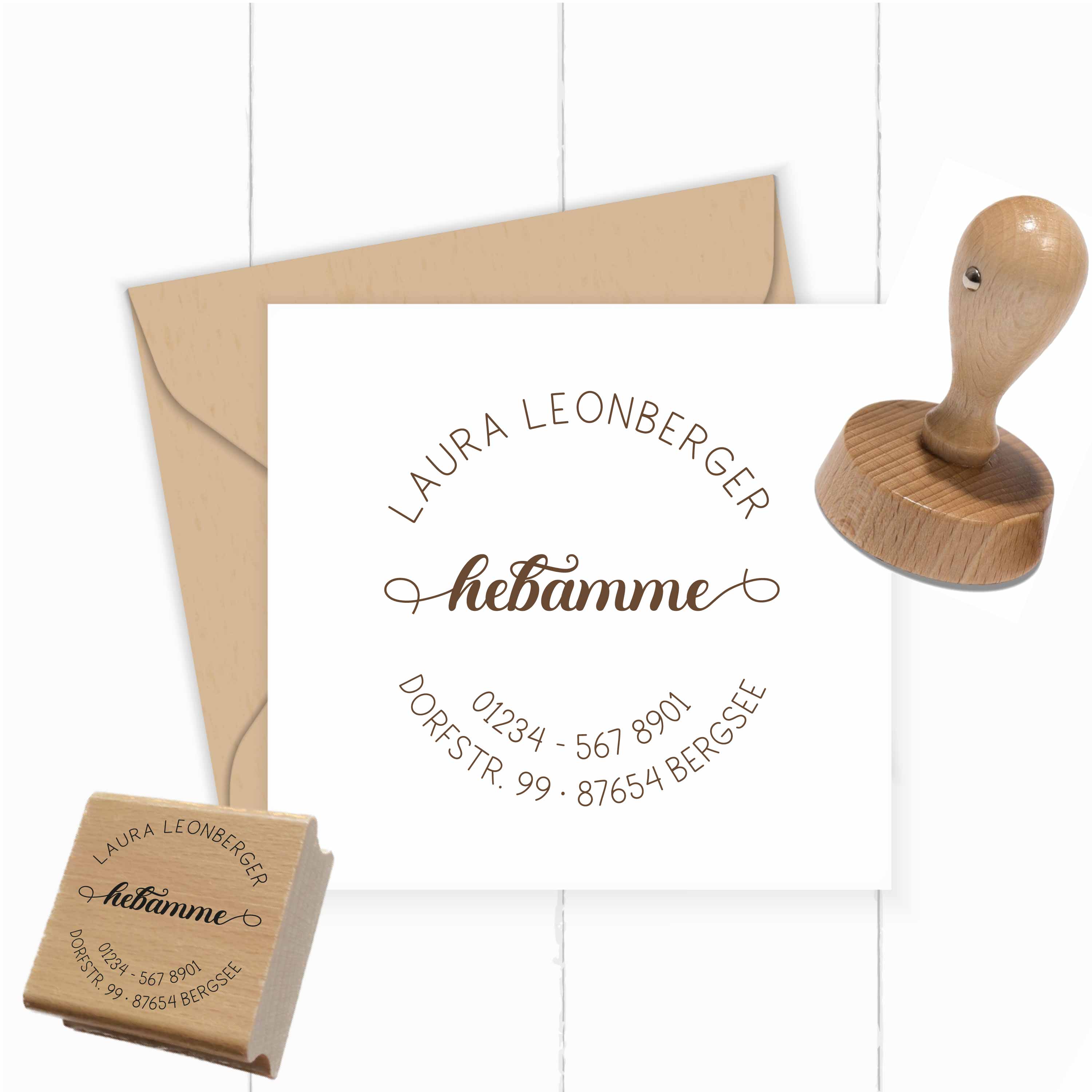 AdressSTEMPEL für Hebammen und Geburtshelfer 