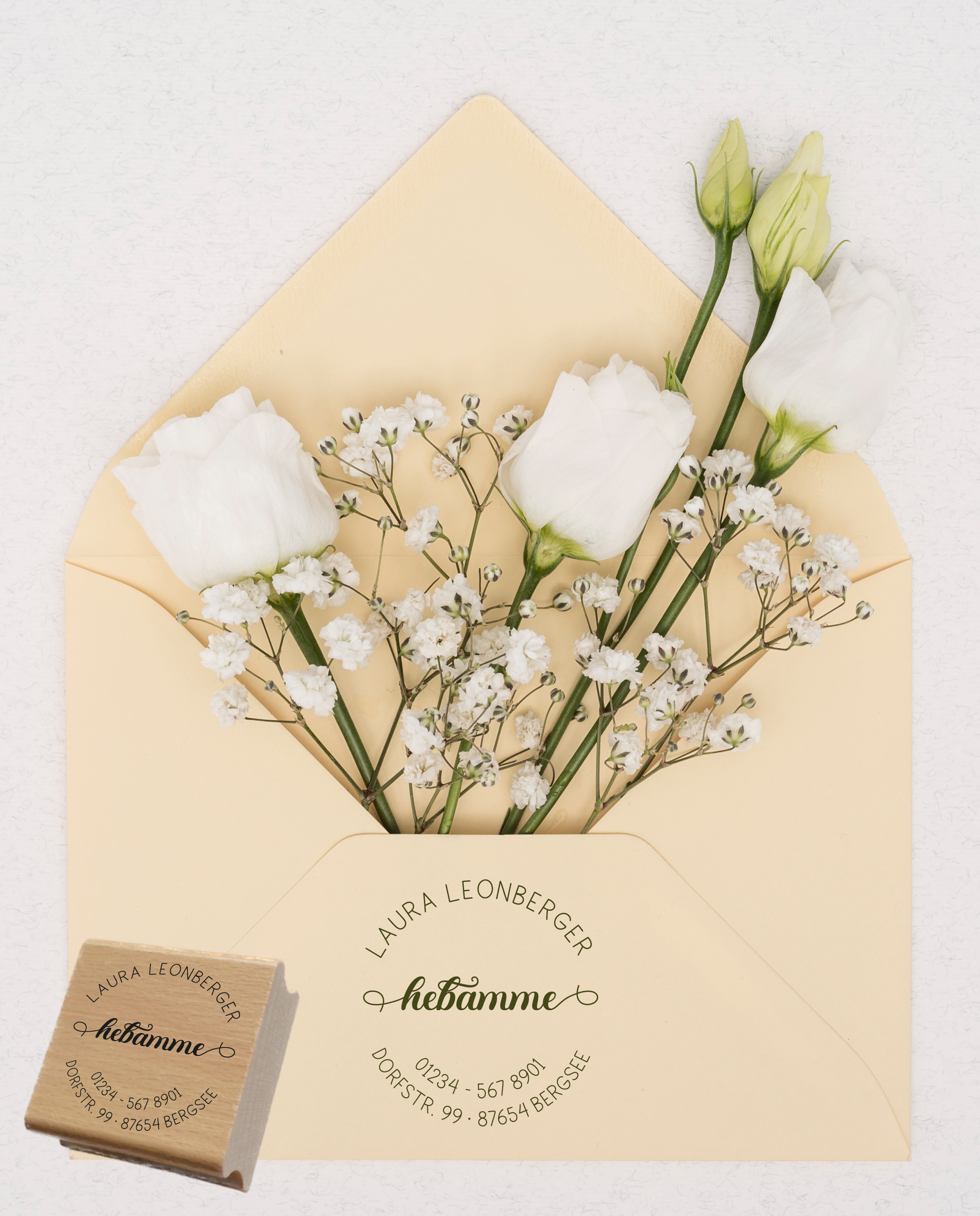 AdressSTEMPEL für Hebammen und Geburtshelfer 