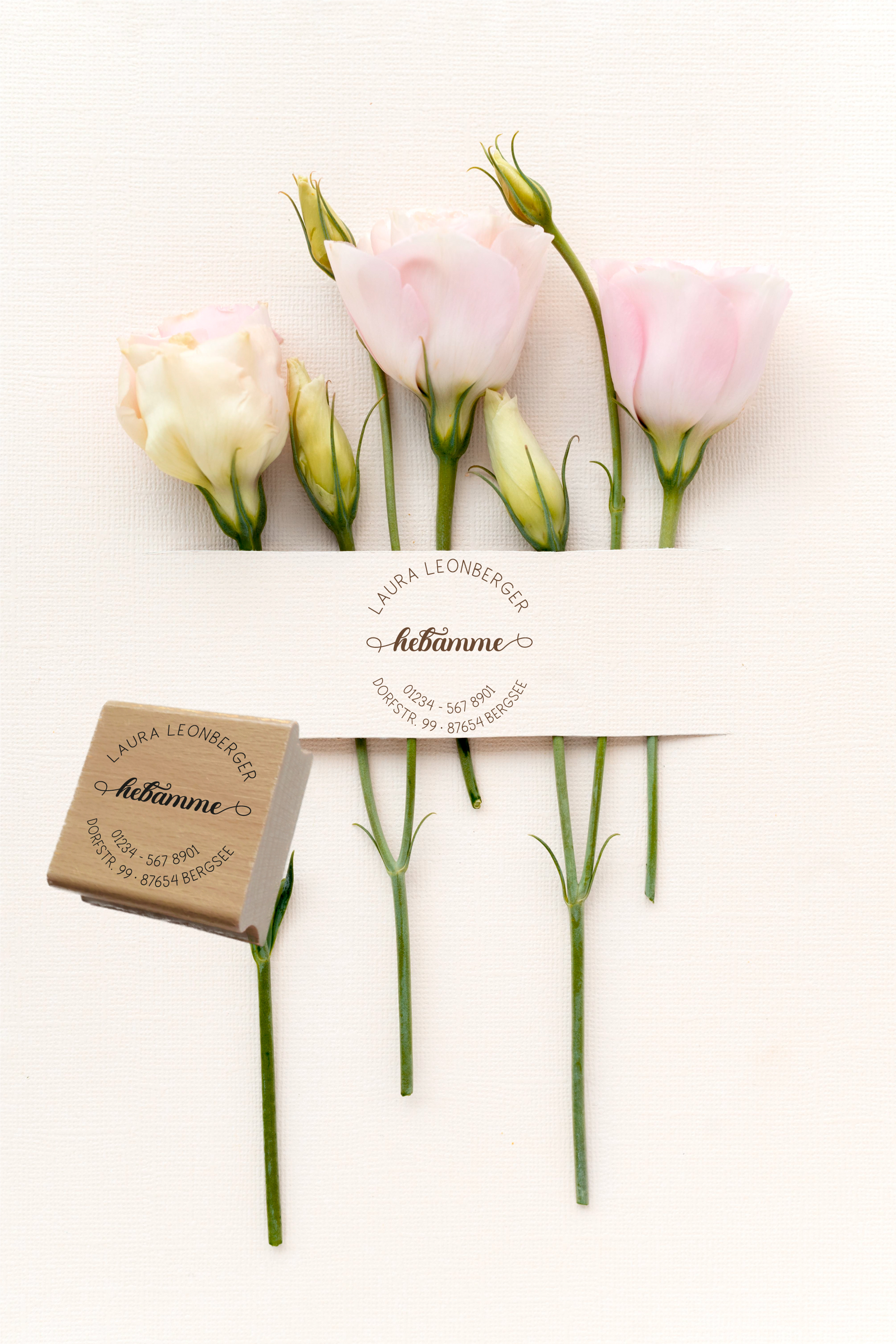 AdressSTEMPEL für Hebammen und Geburtshelfer 