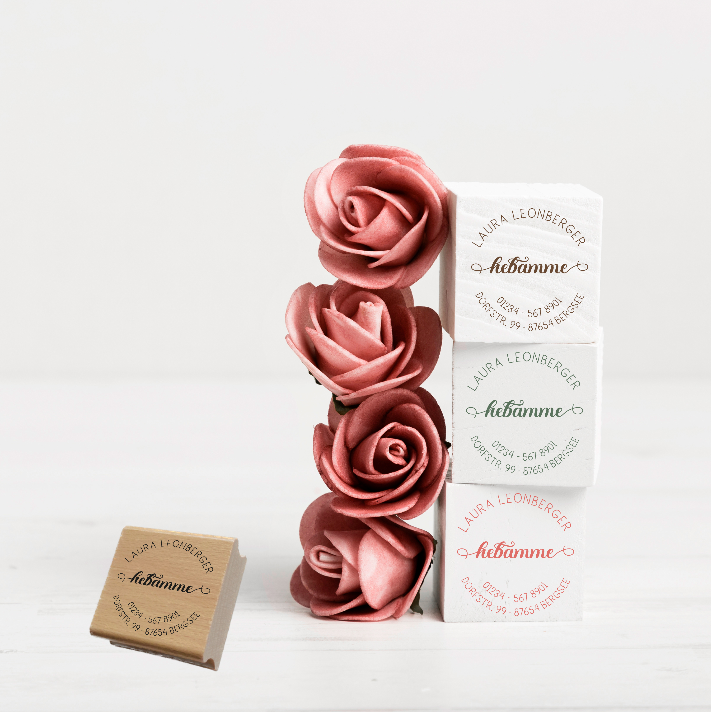 AdressSTEMPEL für Hebammen und Geburtshelfer 