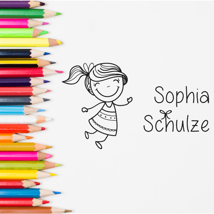Dein individueller Namensstempel „Sophie“ | 50 x 30 mm