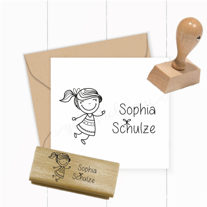 Dein individueller Namensstempel „Sophie“ | 50 x 30 mm