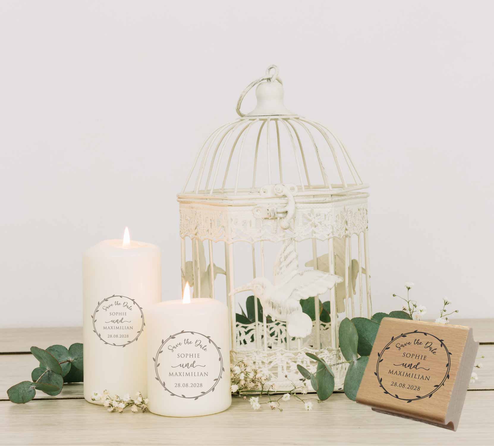 Personalisierter Hochzeits-STEMPEL "Sophie"