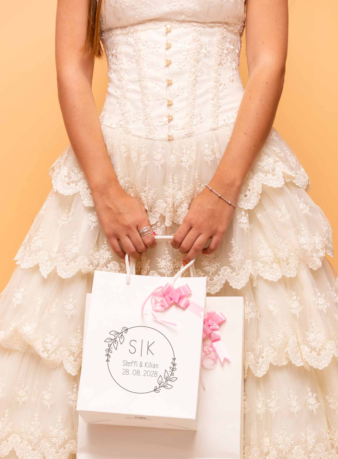 Personalisierter Hochzeits-STEMPEL "Steffi"