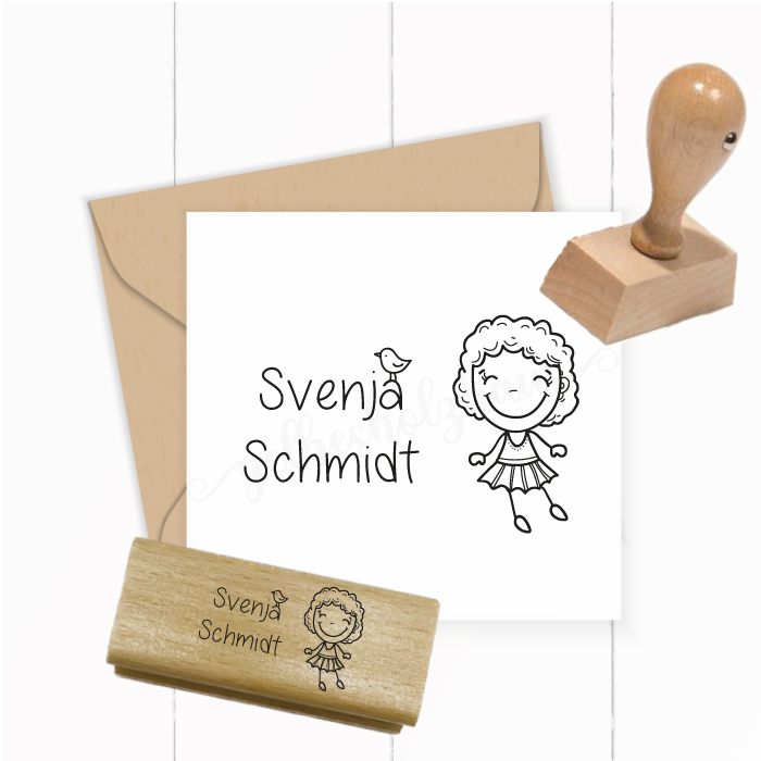 Dein individueller Namensstempel „Svenja“ | 50 x 30 mm