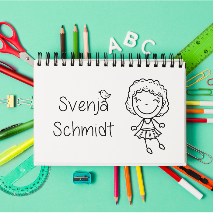 Dein individueller Namensstempel „Svenja“ | 50 x 30 mm