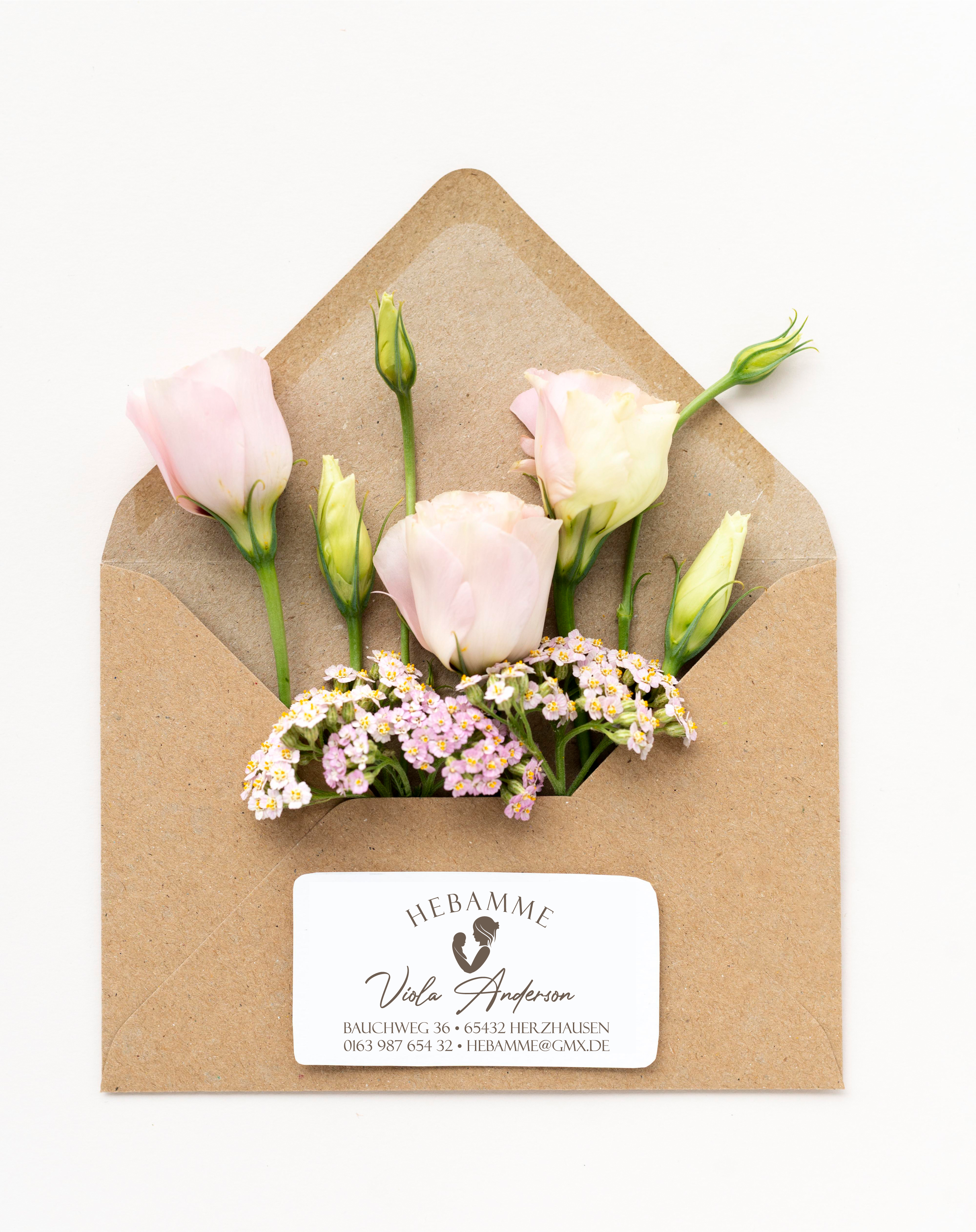 Personalisierter Hebammenstempel<br> – passend für den Mutterpass