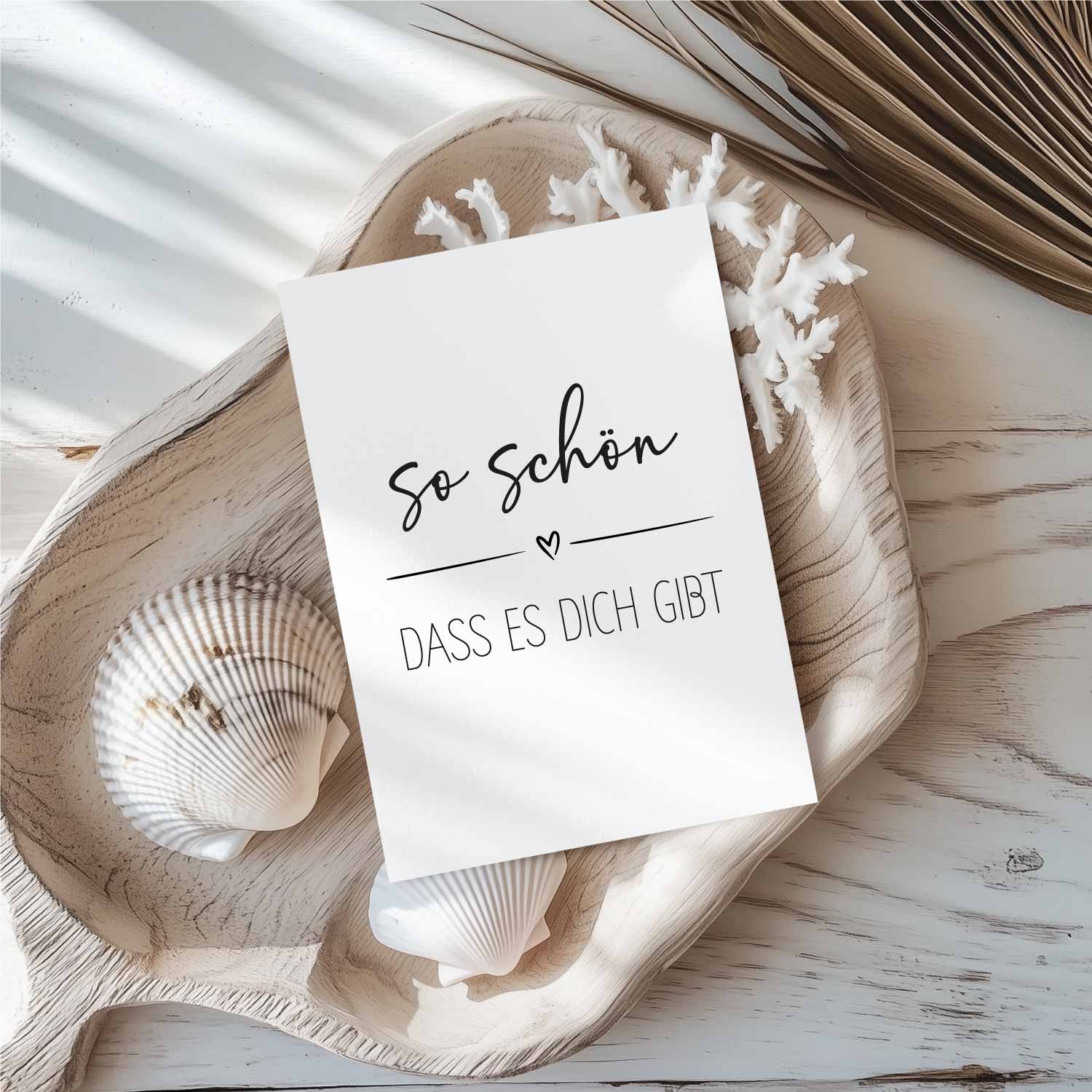 Stempel - So schön, dass es dich gibt